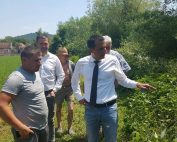 Lucrări de igienizare și decolmatare a canalului Eruga