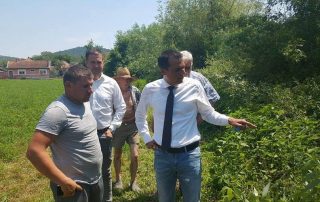 Lucrări de igienizare și decolmatare a canalului Eruga