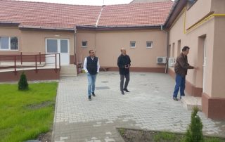 Lucrari de reabilitare ale cladirii din parcul Pescarus